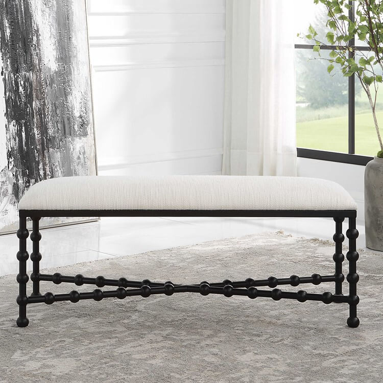 Iron Drops Bench | Poonam's by Design